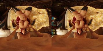 Daemon Girl: She wants you to thrust your cock into her mouth as deep as you can! VR 3D