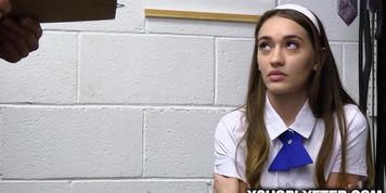 Sera Ryder got fucked by Officer Tommys real dick