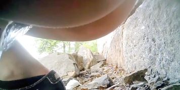 Girls Peeing Outside 21