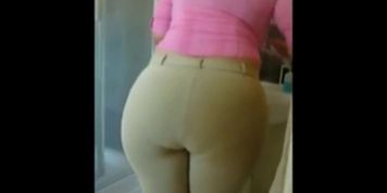 British PAWG strips and takes a shower part 1