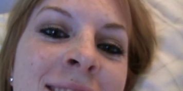 POSTSELFIES - Cute Redhead Teen Strips and Spreads Pussy