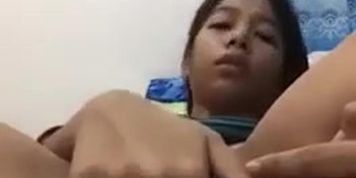 Asian Masturbation solo