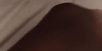 Dom black man degrades white bbw sub and sucks wife&rsquo;s toes