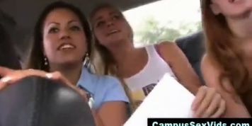 Amateurs play sex games at party
