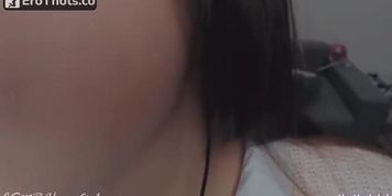 Licking Face and Licking Ear - ASMR HONEYGIRL