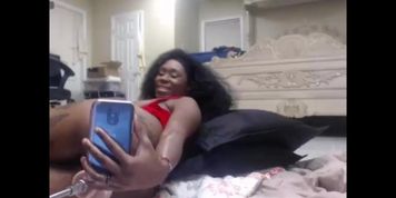 Yummy Tattooed Ebony Really Likes Her To Ride Her New Screw Machine