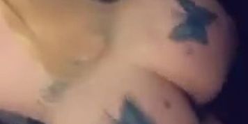 Tatted TS Shaking Ass & Nuts PT 2