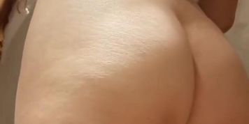 Naughty teen takes off blouse and tries her new bra on