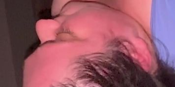 BBW gets throat fucked