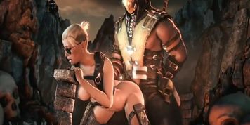 Big Boobs Blonde Cassie Cage Fucked In Different Positions