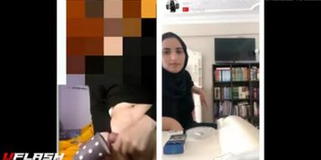 turkish hijab Girl Watch cum