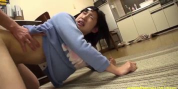 Jav Teen Idol Ambushed At Home Fucked On Kitchen Floor Big Chubby Butt