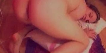 Rabbit Vibrator in a tight teen pussy