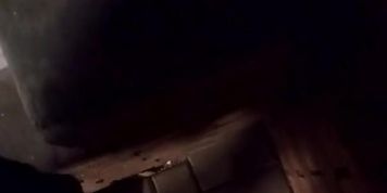 freezing cold so i jerk my dick in public at work to warm up