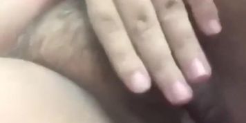 Playing a sex toy with my pussy