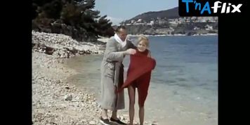 Brigitte Bardot Butt,  Breasts Scene  in Une Parisienne