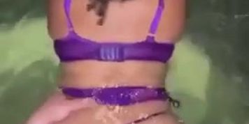 Babygirl hazel fucking in jacuzzi (Eileen Daly)
