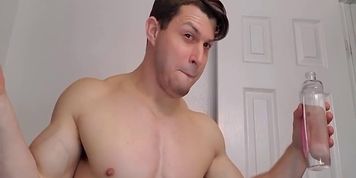 Sexy GOS Oiled Pec Bouncing/Worshipping