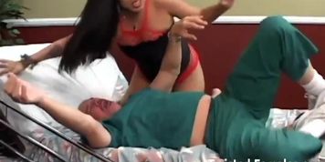 Ice La Fox is a merciless Dominatrix