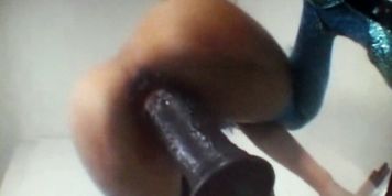 Asian Mastubating with dildo and orgasm quivering