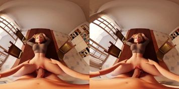 Elisa Fucked on the Table VR 3D