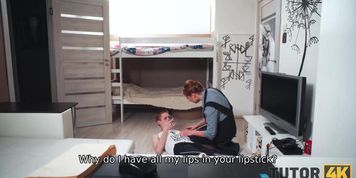 TUTOR4K Mature teacher seduced by disciple who simulated heart attack