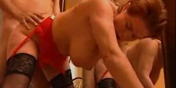Busty Redhead German Mature Fucked