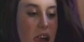 Teen with braces gets her hairy pussy & ass fucked