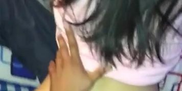 Asian gf taking it up the ass