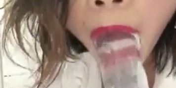 Slut choking rough