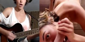 Pixie Pixilized Split Screen, singing and sucking