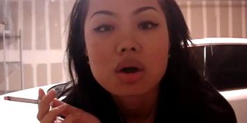short clip smoking asian