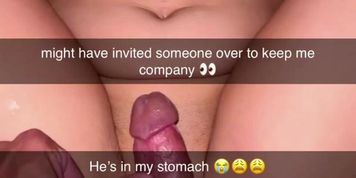 Cheating Wives &Amp; Gfs Compilation &Ndash; Tight Cunts Get Filled With Raw Cock Snapchat Creampie