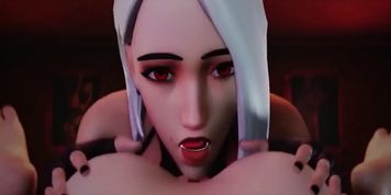 Overwatch - Hot Ashe And Brigitte - Part 1