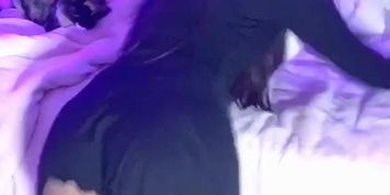 Cute Teen Showing Her Ass and Panties