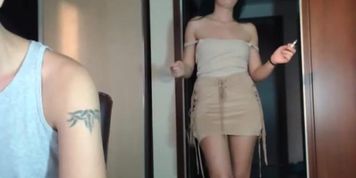 step brother fucking her sis in her room