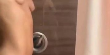 Abbie Maley shower time