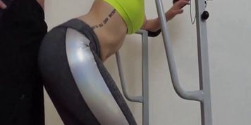 Fitness freak accidentally sucks a cock