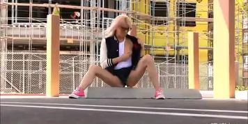 Tara Fingering in Public (Tara Morgan)