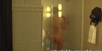 Voyeured Wife in the shower