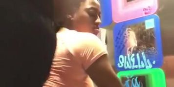 Black Couple Fucking In Club Toilet