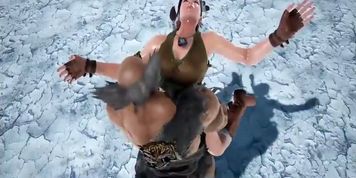 Tekken7 - Julia Ryona [Ogre Bearhug]