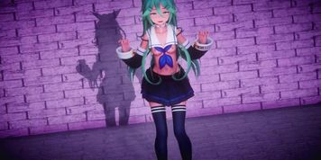 Yamakaze lewd dancing and creampie