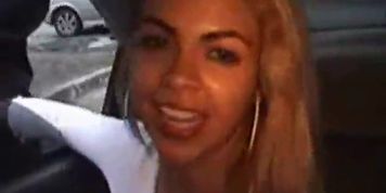 Women jerking off to the guys who are passing by their car