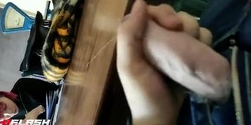cumming infront of college girl