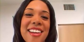 Big white dick in Anal with ebony Courtney Devine