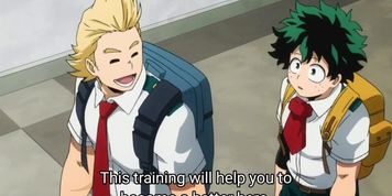 Mirio &times; deku fake subs 
