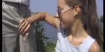 Maria public sex at the lake