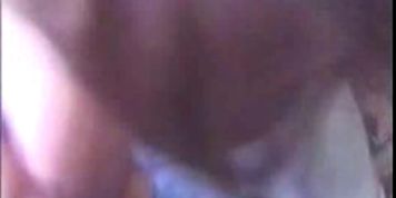 Busty Arab Girlfriend Enjoys Giving Head On Couch