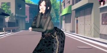 Mmd hot dance big tits